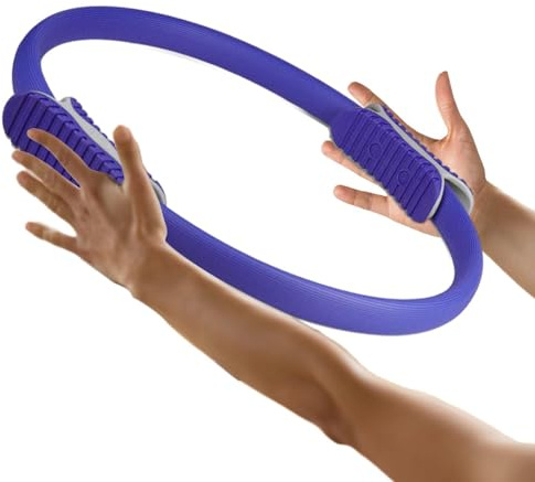 Yoga-Ring, Beintrainer, leicht, stabiles Rumpf- und Arm-Trainingsgerät, ideal für Körperbalance, Krafttraining, Pilates, Zuhause, Fitnessstudio, Fitness, Workout, 38 cm