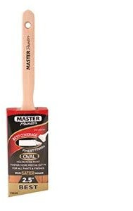 Angle Sash Paint Brush, Semi Oval, 2.5-In. -50225TVA