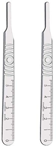 Swann Morton No. 4G S/S Surgical Scalpel Handle x2