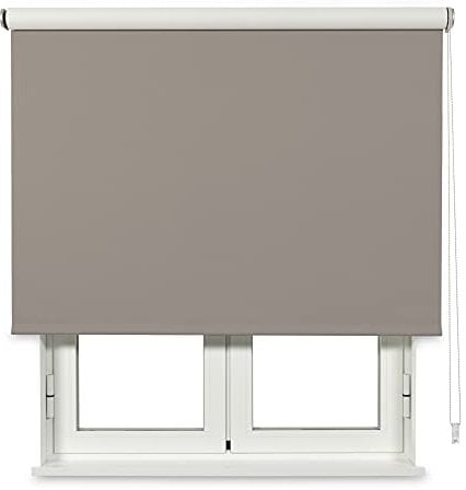 VIEWTEX Verdunkelungs- und Thermorollo Solpor Braun 120 X 250 cm 5 Jahre Garantie