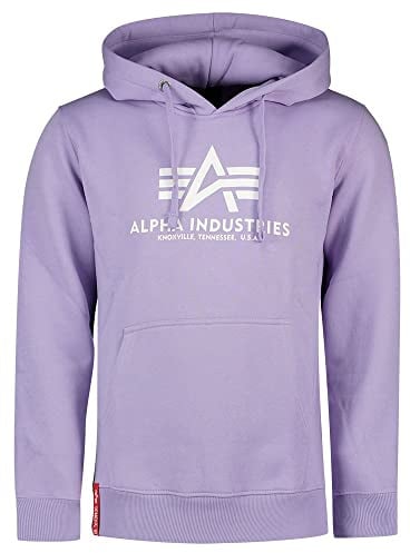 Alpha Industries Basic Hoody Kapuzensweat für Herren Pale Violet