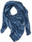 invero, Merino Dreieckstuch Lorena, 100% Wolle (Jeans)