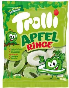 Trolli Apfelringe, 21er Pack (21 x 150g)