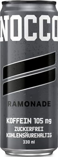 12 Dosen NOCCO BCAA Drink | Ramonade | Buxtrade | 330 ml | 105 mg Koffein