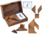 Engelhart - 350103 - Doppeltangram Tiere aus Holz - Holzpuzzle - Ökologisches Holzspiel - 1 und 2 Spieler - ab 4 Jahren