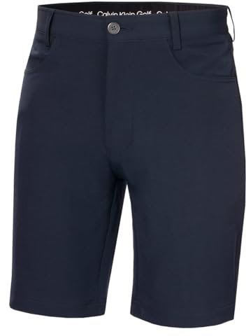 Calvin Klein Mens CK Impact 4-Way Stretch Shorts - Navy - 30 Waist