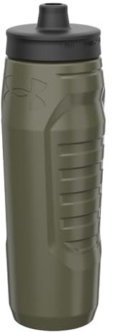 Under Armour Sideline – Bouteilles d'eau compressibles de 946,2 ml, bouteille d'eau de sport avec couvercle à prise rapide, hydratation rapide et facile, bouteille d'eau de salle de sport, bouteille