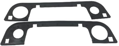 DGOINGPI Juego de 4 juntas de goma para manija de puerta exterior de coche para BMW E36, E34, E32, serie 3, 5 y 7(Front Pair)