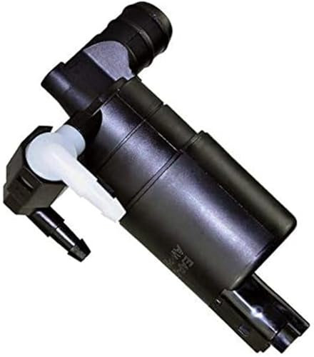 MUEOSI Pompe de Lave-Glace Avant et arrière à Double Sortie for Peugeot 106, 207, 307, 308, 607, 807, 1007. Remplace la référence 643475. Moteur de Pompe de Lave-Glace