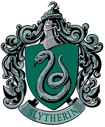 Star Cutouts Ltd Gryffindor Emblem aus den Offiziellen Harry Potter Büchern, Pappe, Slytherin-Emblem, 61 x 51 x 61 cm