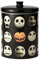 Enesco Disney Nightmare Before Christmas Keksdose Jack Skellington aus Keramik, 23,5 cm, Schwarz