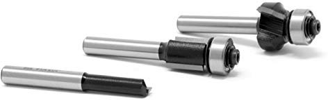 WEN RB500-3 Heat-Treated Multi-Profile Carbide-Tipped Router Bit Set (3-Piece)