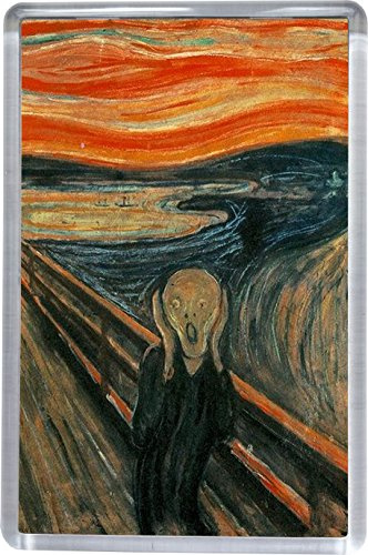 Super Universe Edvard Munch - The Scream Fridge Magnet 5 x 7.5 cm