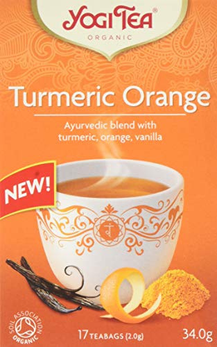 Yogi Tea Turmeric Orange 17 Tea Bags, 34 g