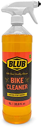 BLUB Bike Cleaner 1L | Spray Limpiador Bicicleta MTB, BMX y Carretera | Limpia Bicicletas, Kit Limpieza Bicicleta | Jabón Bicicletas | Limpiador multifuncional Multiclean | Spray limpiar bici mtb