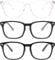 Gaoye Blue Light Blocking Glasses - Fashion Square Fake Eyeglasses, Anti UV Ray Computer Gaming Glasses, Blue Blockers Glasses for Women/Men