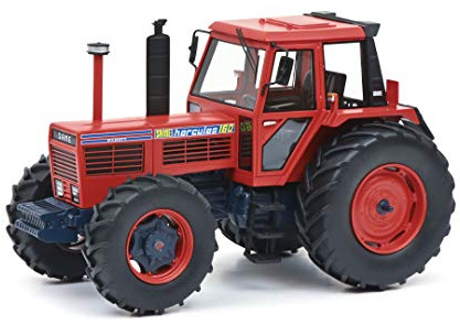 Schuco Same Hercules 160, Traktor, Modellauto, Maßstab 1:32 Limited Edition 500, Resin, rot/blau