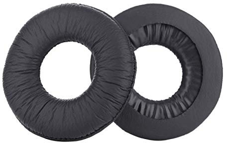 Kuuleyn Cuscinetti Auricolari, Cuscinetti Auricolari, copriorecchie per Cuffie, Cuscinetti Auricolari di Ricambio Cuscinetti in Schiuma di Pelle per Cuffie Sony MDR-ZX110 V150 V250 V300