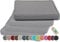 Gutekissen® Stuhlkissen Polsterauflage Auflage für Stühle/Bänke für Haus und Garten Sitzauflage Gartenkissen Sitzkissen viele Farben FK5 (45x45, Grau, 1)