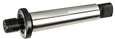 Timunr MT2 Shank 1/2-20 Threaded MT Drill Chuck Arbor, Alloy Steel Flat Tail Type Drill Chuck Arbor for Machine Tool and Milling Machine Processing