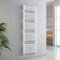 EMKE Heated Towel Rail Ladder Style Bathroom Radiator White Towel Radiator 1600 x 500 mm Versatile Floor/Wall Mounted Radiator Central Heating Radiators for Bathroom