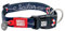 Max & Molly Sailor Hundehalsband mit Sicherheits-QR-Code, Hundemarke, weich, verstellbar und wasserdicht, niedliches Sommer-Strand-Themen-Designs für Mädchen und Jungen, Hunde und Welpen, Größe M