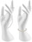 Armband Ausstellungsständer, 2 Stück Hand Schmuckständer, Mannequin Hand, Ringe Ausstellungsstand Schmuck-Display-Halter, Weibliches Handmodell, Schmuckhalter für Ketten Ringe Armbänder (White-2pcs)