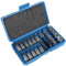 CPROSP 34 Pièces Coffret Douilles Torx Femelle, Torx Intérieur et Extérieur E4-E20 3/8'', T10-T60 3/8'', Torx Bit T10-T55 5/16''
