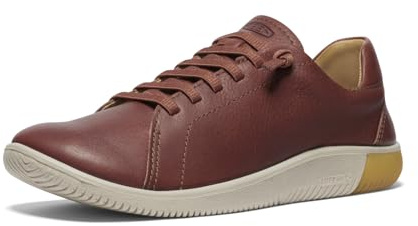 Keen Damen KNX Lace Leder Tortoise Shell Plaza Taupe Trainer 39.5 EU