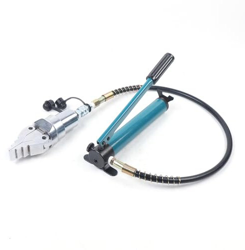 Konfiur Rohrflansch, 12 Tons Expanderpaar Hydraulischer Flansch Streuer, Trenner Flanschspreizer Spreizer Hydraulik mit Pumpe, Rohrexpander für den Lifter Verwendet Werden