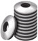 BOUMVID Arandelas de Sellado Adheridas con EPDM, 10 Piezas M10 x 25 mm Arandela Goma Selladas con Respaldo de Neopreno Acero Inoxidable, para Tornillos Autorroscante