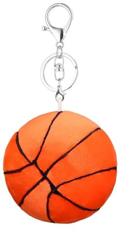 Katutude Basketball Schlüsselanhänger Plüsch, Schlüsselanhänger Fußball Plüsch Mini Fussball Schlüsselanhänger Plüsch Keychain Auto Tasche Anhänger Für Erwachsene Und Kinder Partybevorzugungs