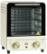 HOMCOM Horno Eléctrico Sobremesa 15 Litros 1000W Horno Portátil Mini Horno con Temperatura hasta 230 ℃ Temporizador Bandeja y Rejilla 25,5x27,5x32 cm Crema
