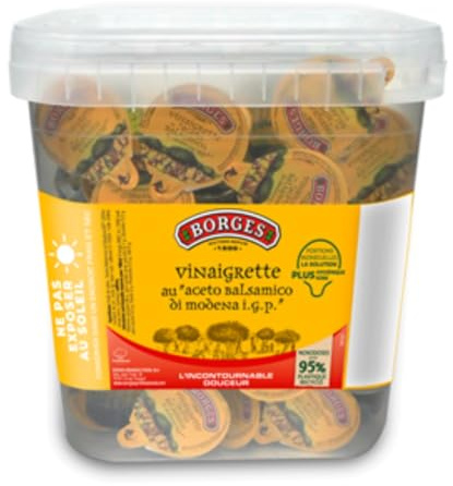 Vinaigrette Balsamique Borges 72 x 20ml/Boite - Offres de 1, 2 et 3 Boites - Livraison Gratuite France (2)