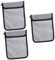 Tofficu 3St feuerfeste Aktentasche feuerfester Beutel Aufbewahrungstasche für Dokumente schutztasche aufbewahrungssack Wasserdichter Aktenhalter Wasserfeste Geldtasche Glasfaser Silver