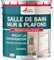 Peinture salle de bain, mur et plafond, condensation - 10 L Blanc - ARCANE INDUSTRIES