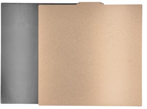 Doppelseitig Strukturierte PEI-Platte, 377 X 370Mm 3D-Druckerbett und Magnetische Bauplatte, Flexible PEI-Bauplatte,Abnehmbare Magnetische 3D-Drucker-Bauoberfläche für Ender 5 Plus