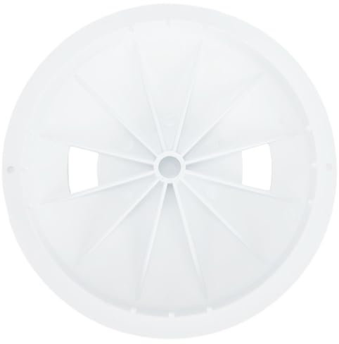 Lot de 2 couvercles de rechange pour skimmer de piscine Sta-Rite 08650-0058 pour AquaStar RT101 pour couverture de terrasse Hayward SP1070C SPX1070C Blanc