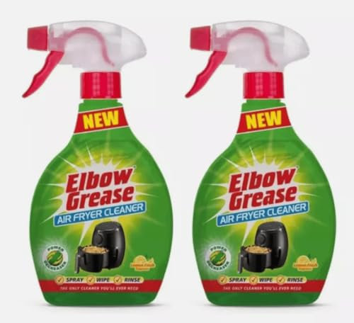 Grease degreaser Air Fryer Cleaner, Lemon Fresh Degreaser Spray, 500 ml, Pack of 2