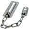 Mikikit Security Latch Lock for Display Cabinet Iron Material Door Locks Chain for Home Room Cabinet Silver