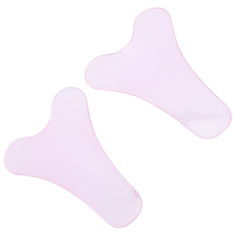 2 PCs Y -förmige Unterwäsche Concealer Nahtlos Wasserdicht Silikon Unterwäsche für Leggings Badeanzüge Rosa