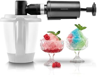 Wundermix - WunderCentix®® Ice Shaver & Multifunktionsachse für Thermomix TM6 & TM5 – Slushy Maker, Shave Ice, Frozen Drinks – Zubehör Thermomix Küche