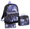 The Nightmare Before Christmas Backpack + Lunch Bag + Pencil Case Jack Skellington 3 Piece Bag Set for Kids and Adults