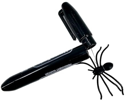 Scherzartikel Spider Pen Kugelschreiber als Halloween Dekoration lustiger stäbchen kinderparty Spielzeug kreatives schreibwerkzeug interaktives Spielzeug für
