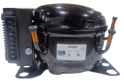 Compressore 12 V 24 V CC, Compatibile For Frigorifero/congelatore Mini Frigorifero/congelatore Compressore ZH25G ZH35G Accessori(ZH25G 1pcs)