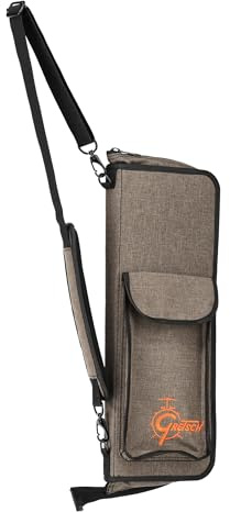 Gretsch Stocktasche Pro Tour 55 x 45 cm GR-PSB - Reißfest und wasserabweisend - 20 mm Schaumstoff - Einstellbarer Tragriemen