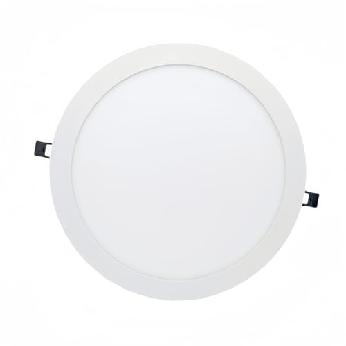 ONSSI LED-Platte Kreisförmig 12W Φ170mm kaltweiß 6000k-6500k LED-Panel Superslim Einbauleuchte LED