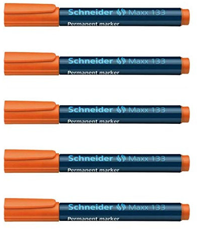 Permanentmarker Maxx 133 orang SCHNEIDER 113306 Keilspitze