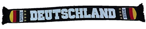 IDM Schal, Fanschal, Scarf, Deutschland, BRD, Germany schwarz-gold