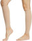 beister Bas De Compression Mollets Homme & Femme, 20-30mmhg Bas De Contention Sans Pied Medical Classe 2 Soutien Graduel, Manchon de Compression Mollet, Indiqué pour Les varices, l'œdème, Le vol